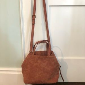 Free People Rust Suede Bag